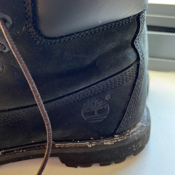 Black Timberland 6” Premium Boot - Picture 5 of 8